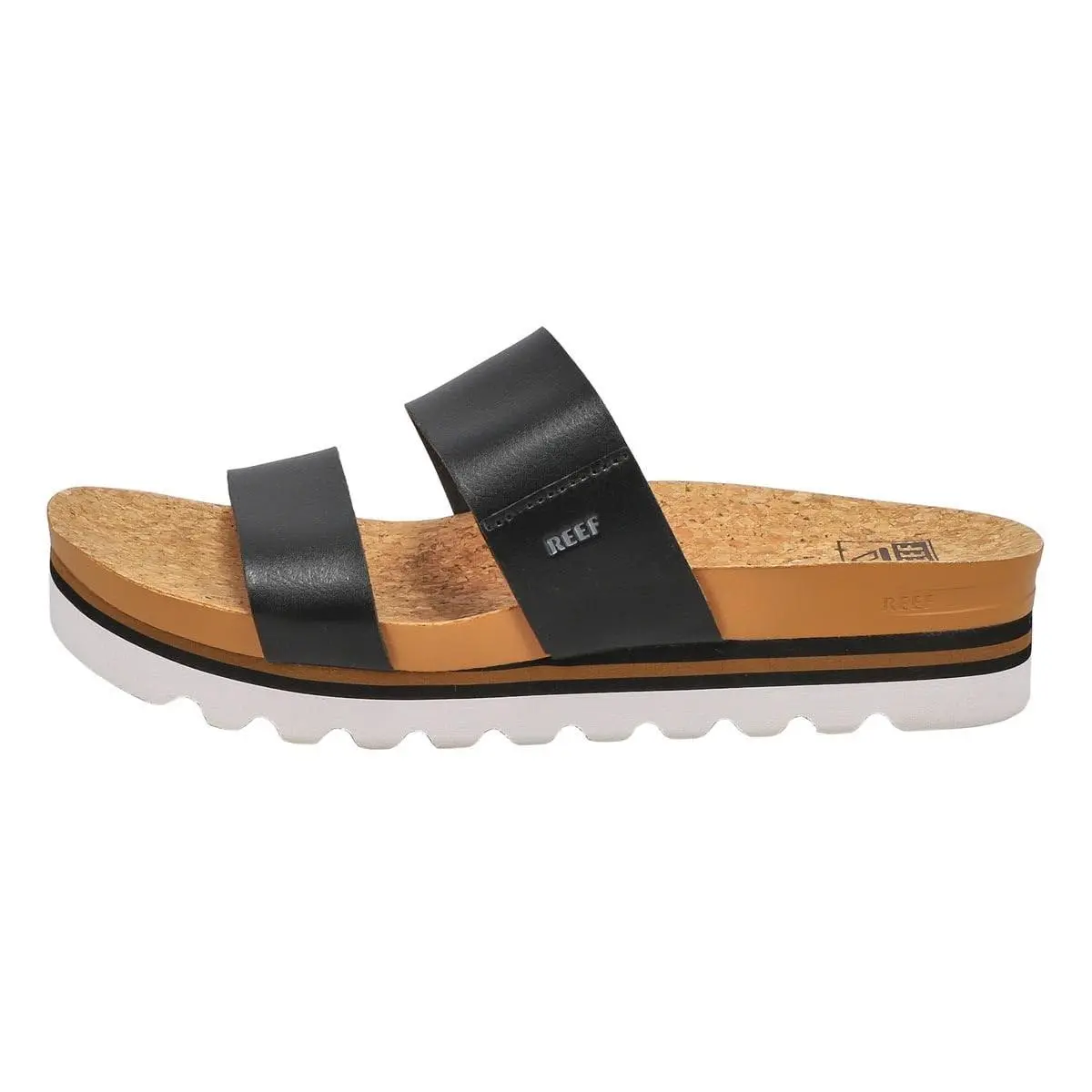 Reef Cushion Vista Hi Women`s Sandals Black 10 Medium