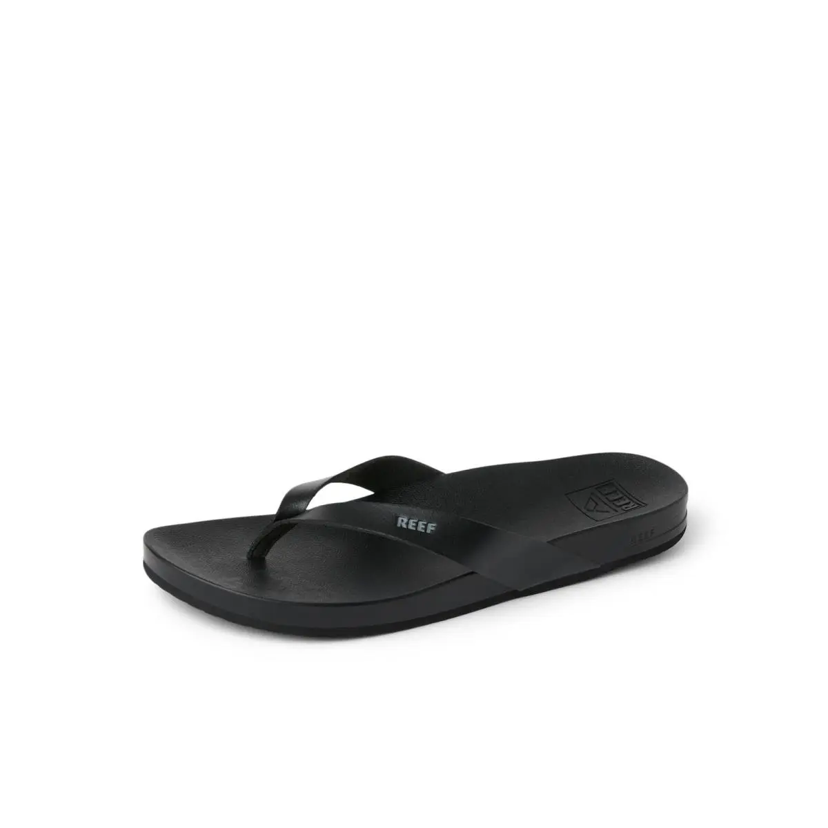 Womens Cushion Court Flip Flops Arch Support Black 8 by Reef