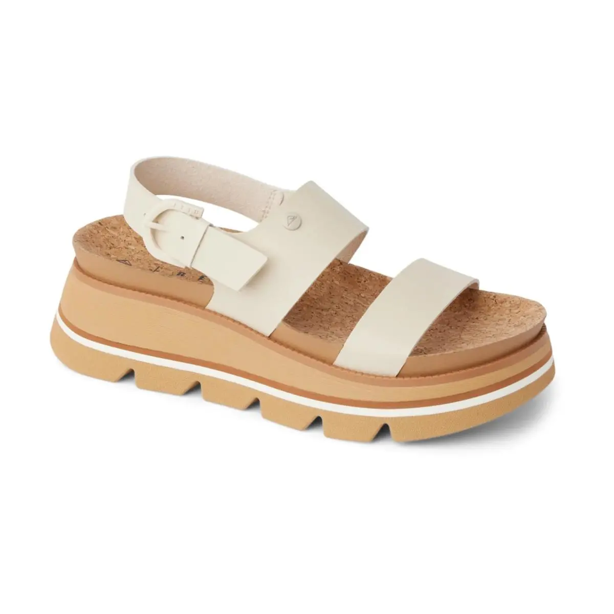 Reef Vista Luxe Liah Women`s Sandals White/tan - 9.5 Medium - White