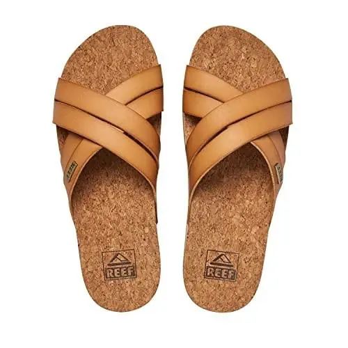 Reef Women`s Cushion Bloom HI Platform Sandals Size: Women 10 Natural