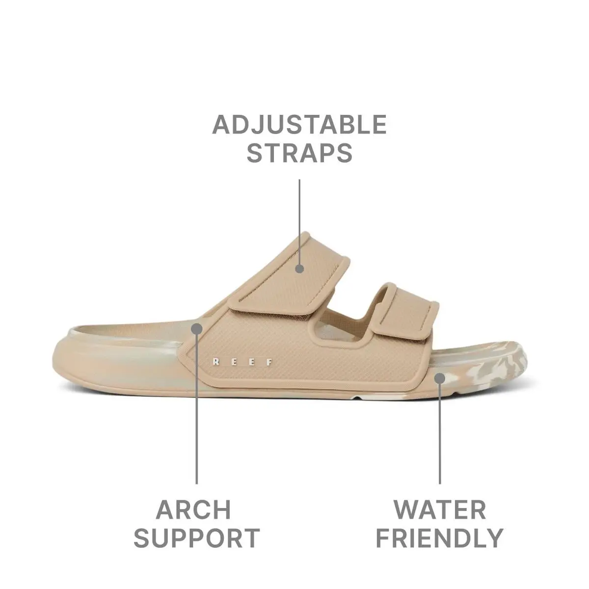 Reef shoes - Cj8442 - Cj8442 - Fossil-Birch (UPC: 196985561077) 1