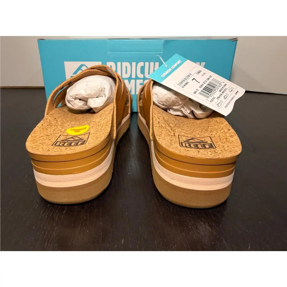 Reef shoes - Reef Cushion Bloom Hi - Cushion Bloom - Beige 8
