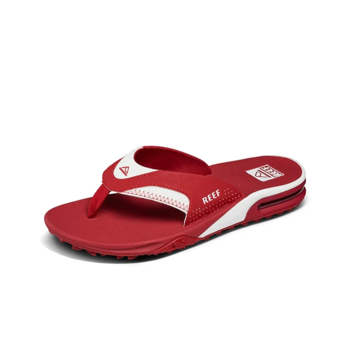 Fanning Pregame Mens Bottle Opener Flip Flop Arch 11 Crimson/white by Reef