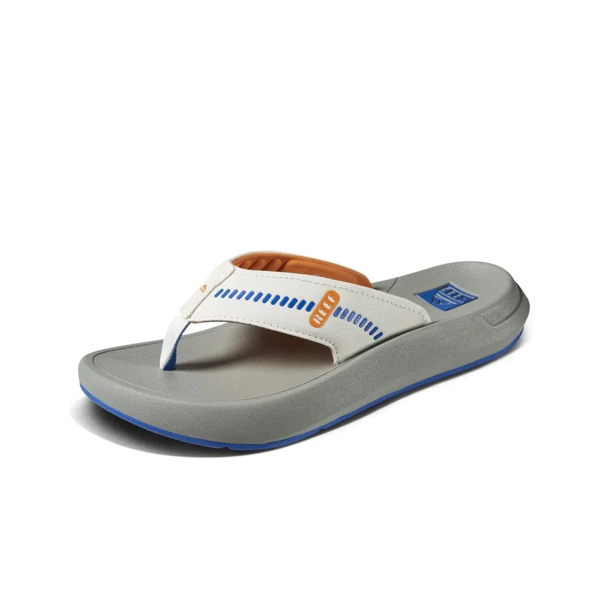 Mens Sandals Cruiser Blue/white/orange 7 by Reef