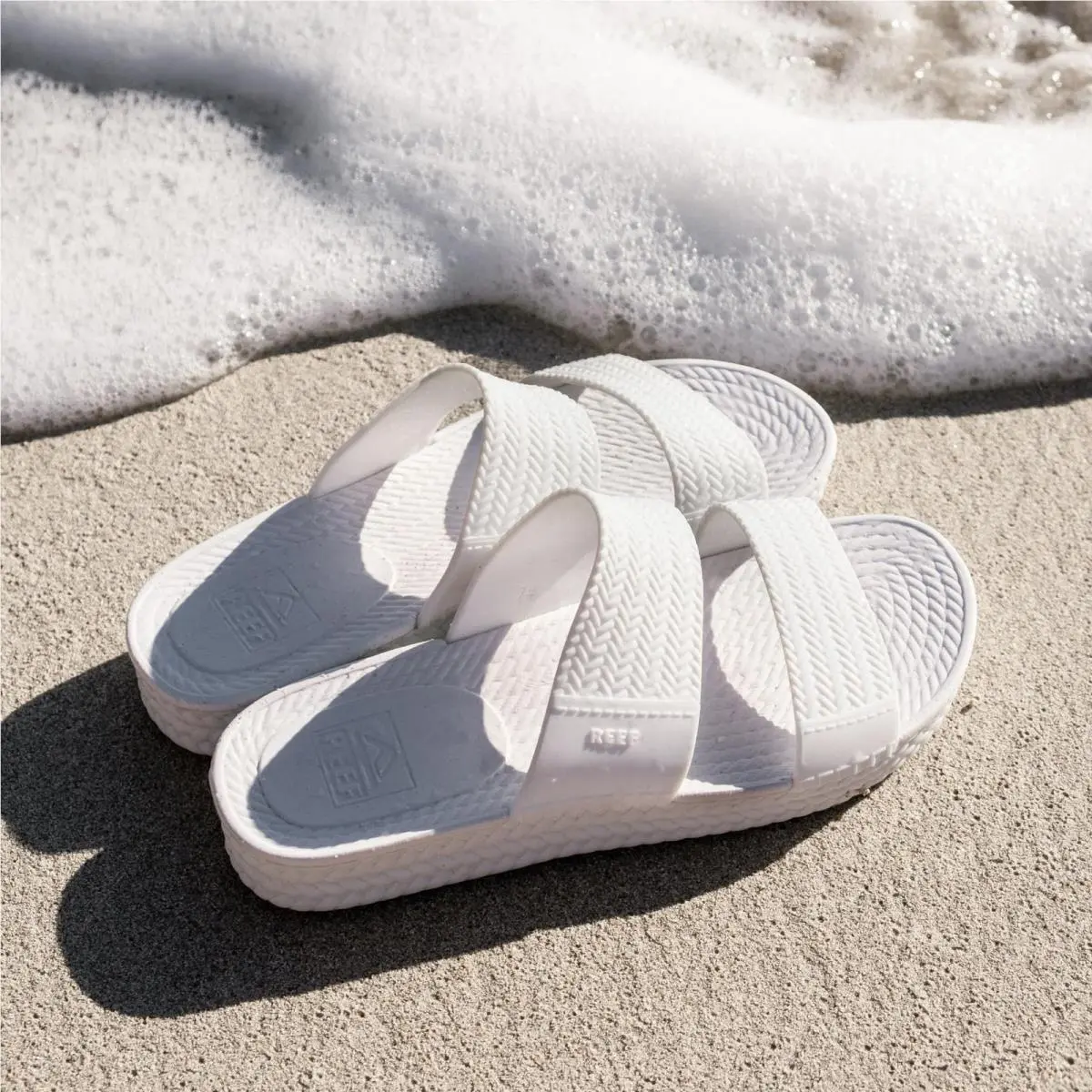 Reef shoes - Water Vista Slide - Water Vista Slide - Ci9077 - White (UPC: 195333817392) 1