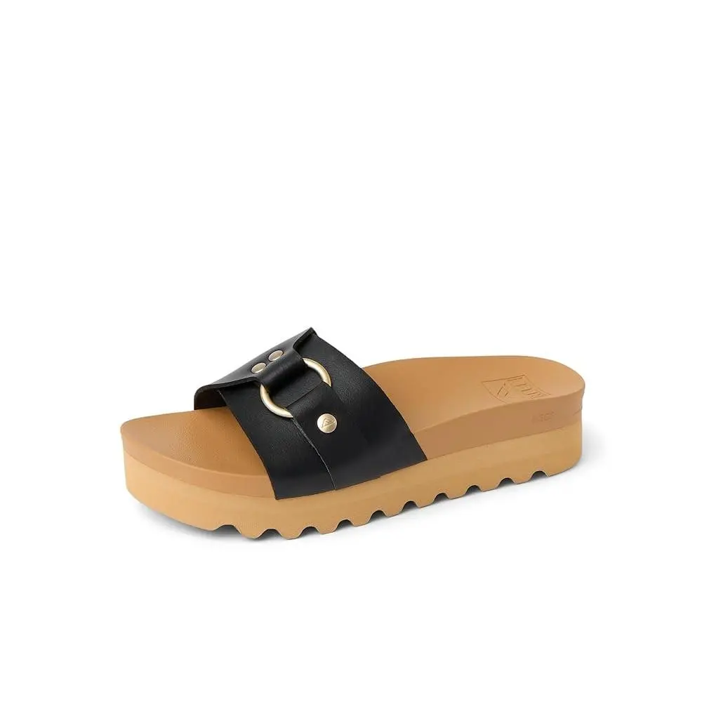 Reef Vista Hi Sadie Women`s Sandals Black - 9.5 Medium