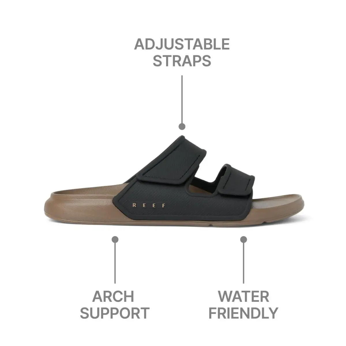 Reef shoes - Cj8440 - Cj8440 - Fossil-Black (UPC: 196985561381) 3