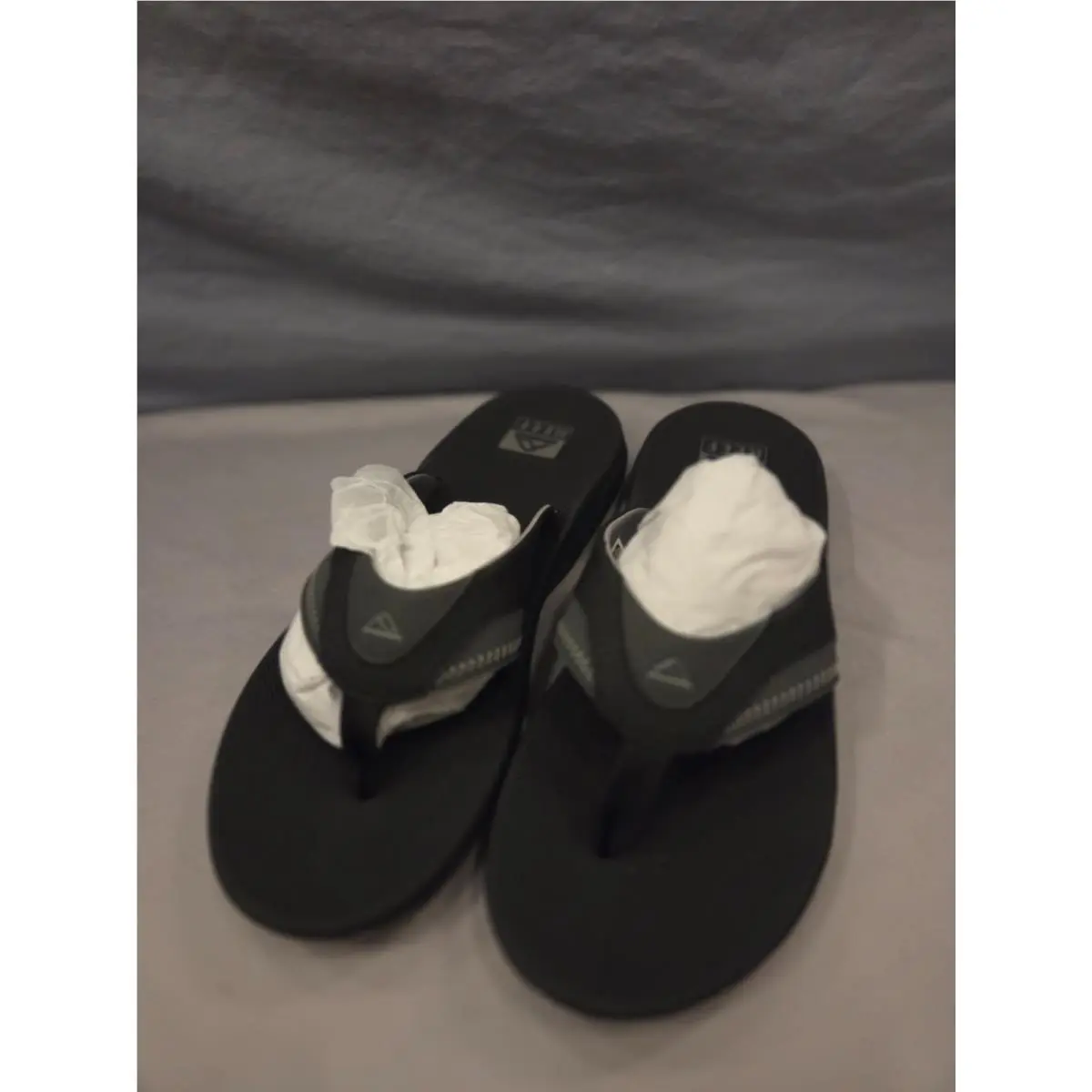 Cushion Fanning Mens Sandals Flip Flops Tan/grey Men`s Size 10 by Reef