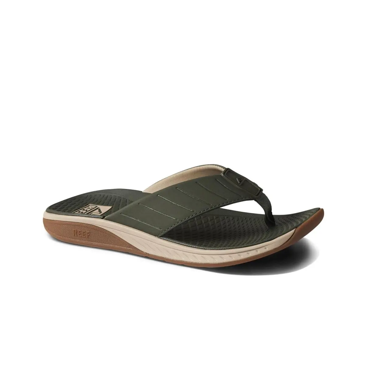 Reef The Deckhand Mens Sandal Olive-gum 13