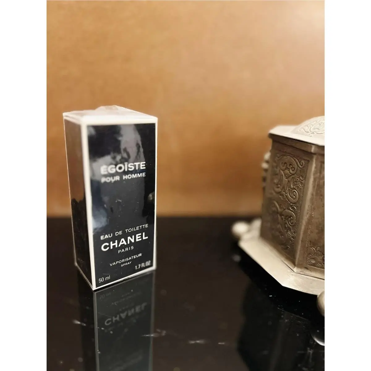 Early Vintage 4/1994 Chanel Egoiste Pour Homme Edt 50 ml 1.7 oz Spray Very Rare