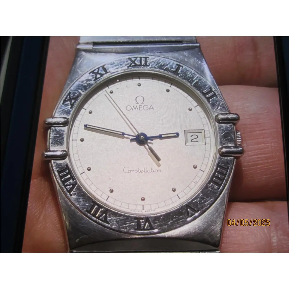 Constellation Men`s Watch Quartz All S/s One by Omega