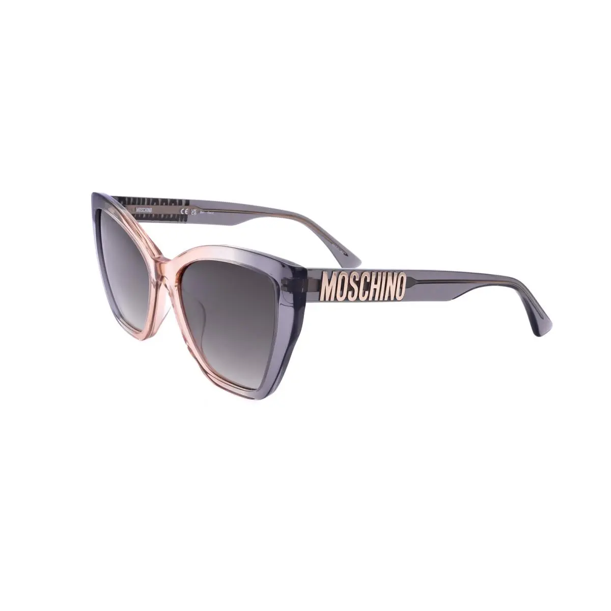 Moschino Women`s 55mm Grey Ochre Sunglasses MOS155-S-MQE-55