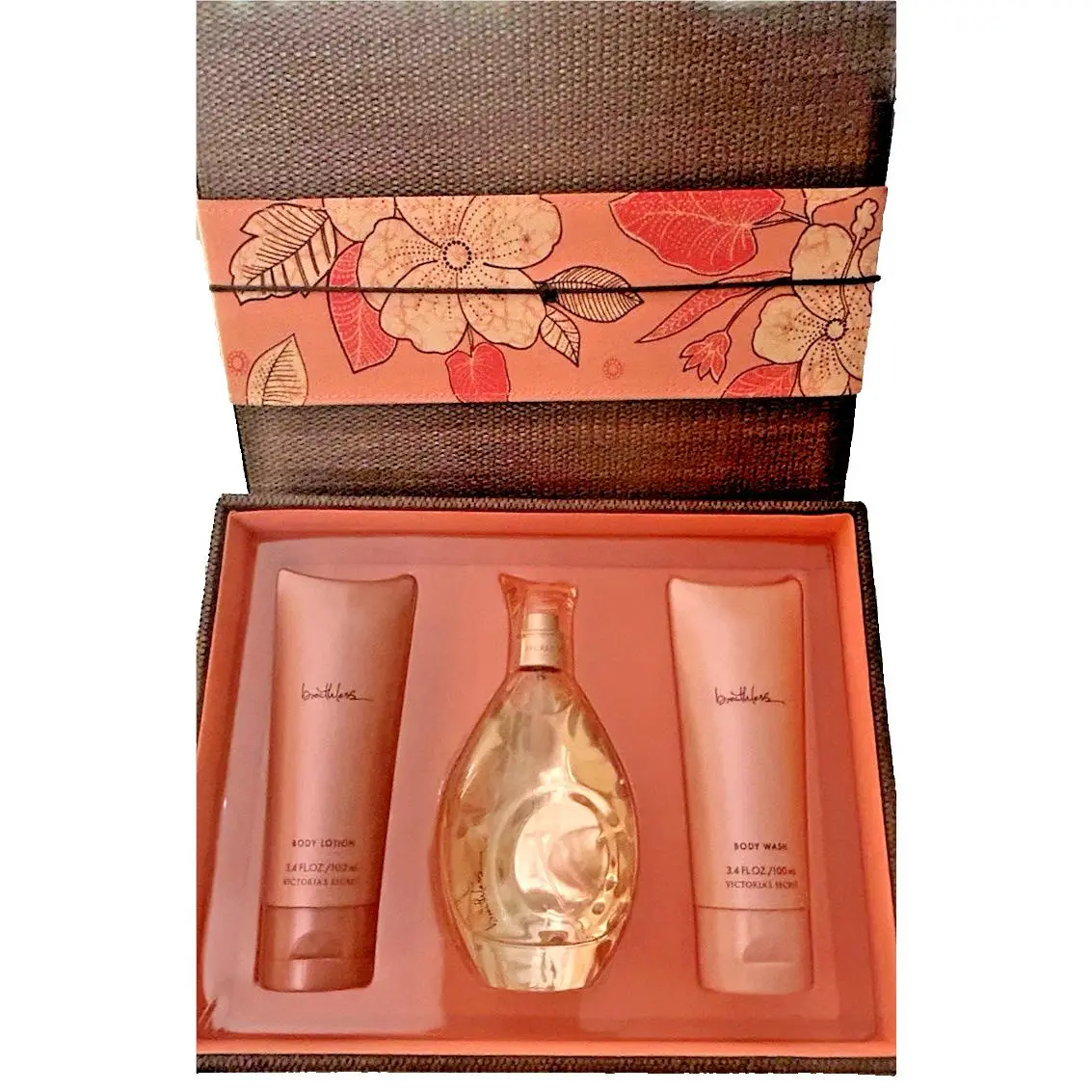 Victoria’s Secret BreathlessEDP2.5oz Lotion3.4oz Wash3.4oz Gift Set