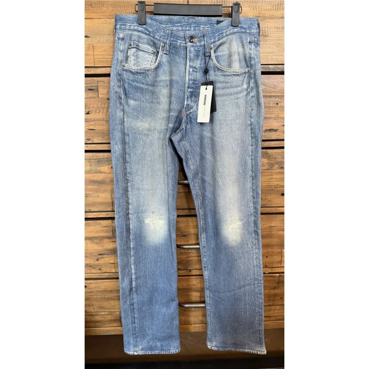 Rag Bone Miramar Terry Dover Fit 4 Men`s Terry Jean 30 Blue Denim Look