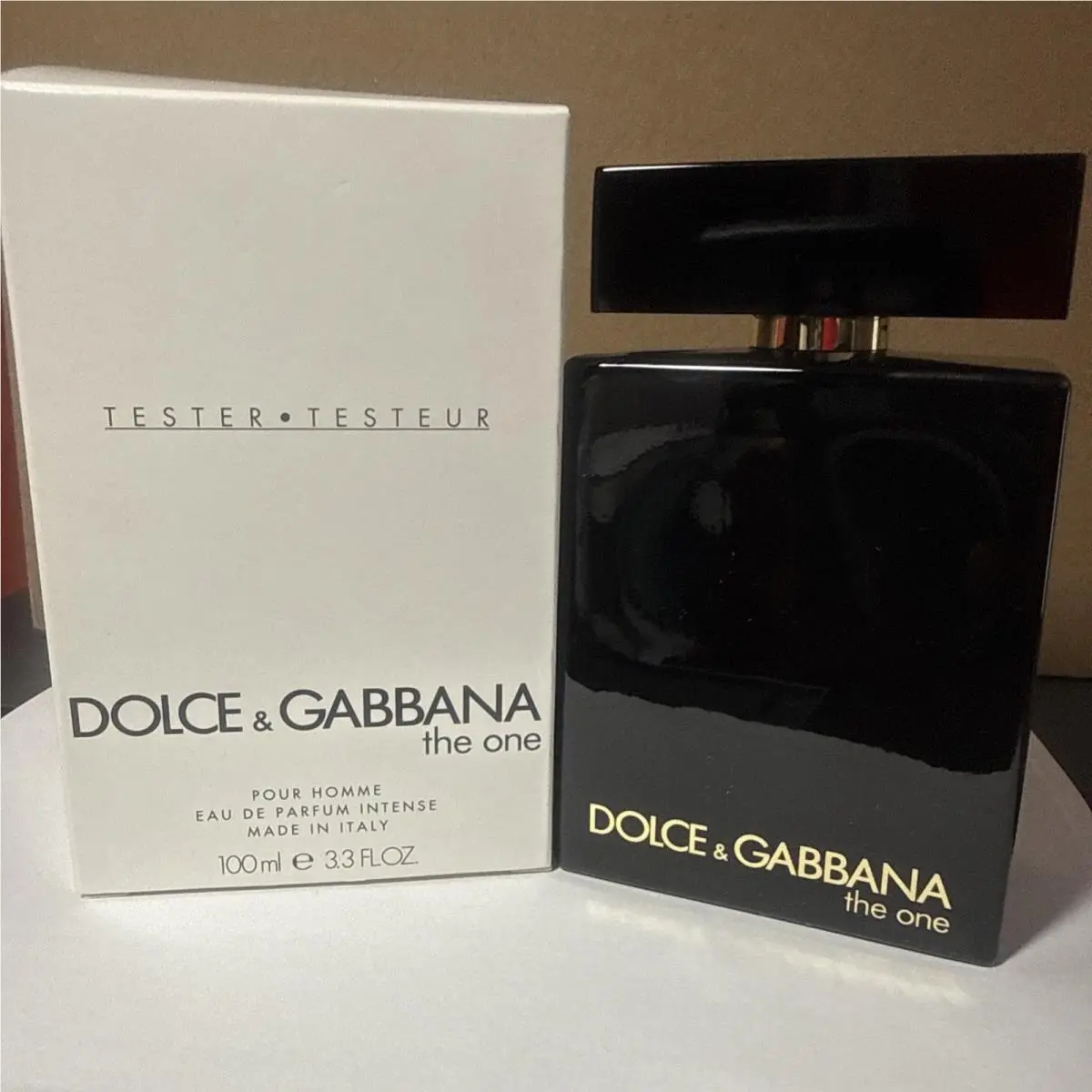 Dolce Gabbana The One Pour Homme Eau De Parfum Intense 3.3oz Tester