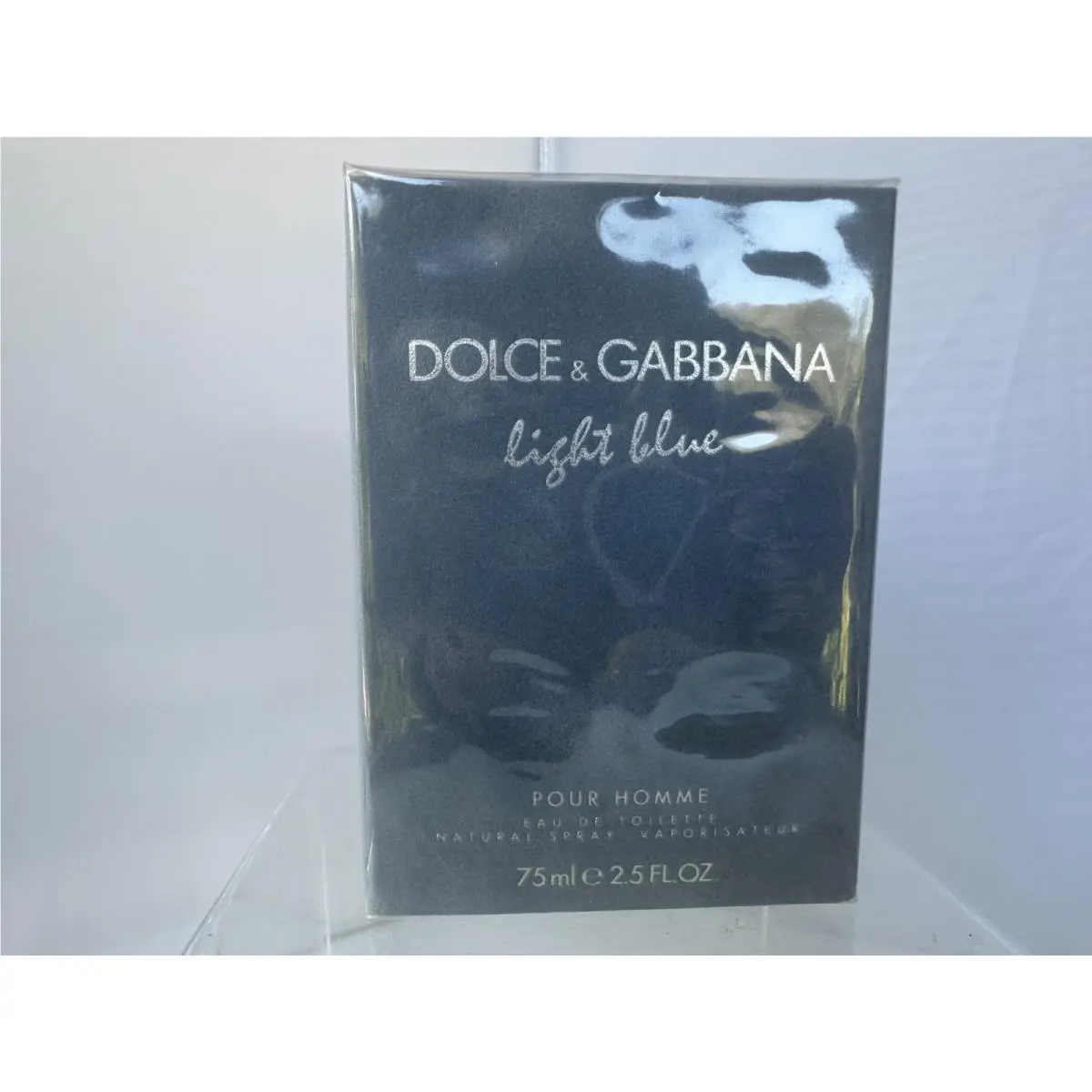 Dolce Gabbana Light Blue Men`s Fragrance Pour Homme Eau De Toilette 75ML