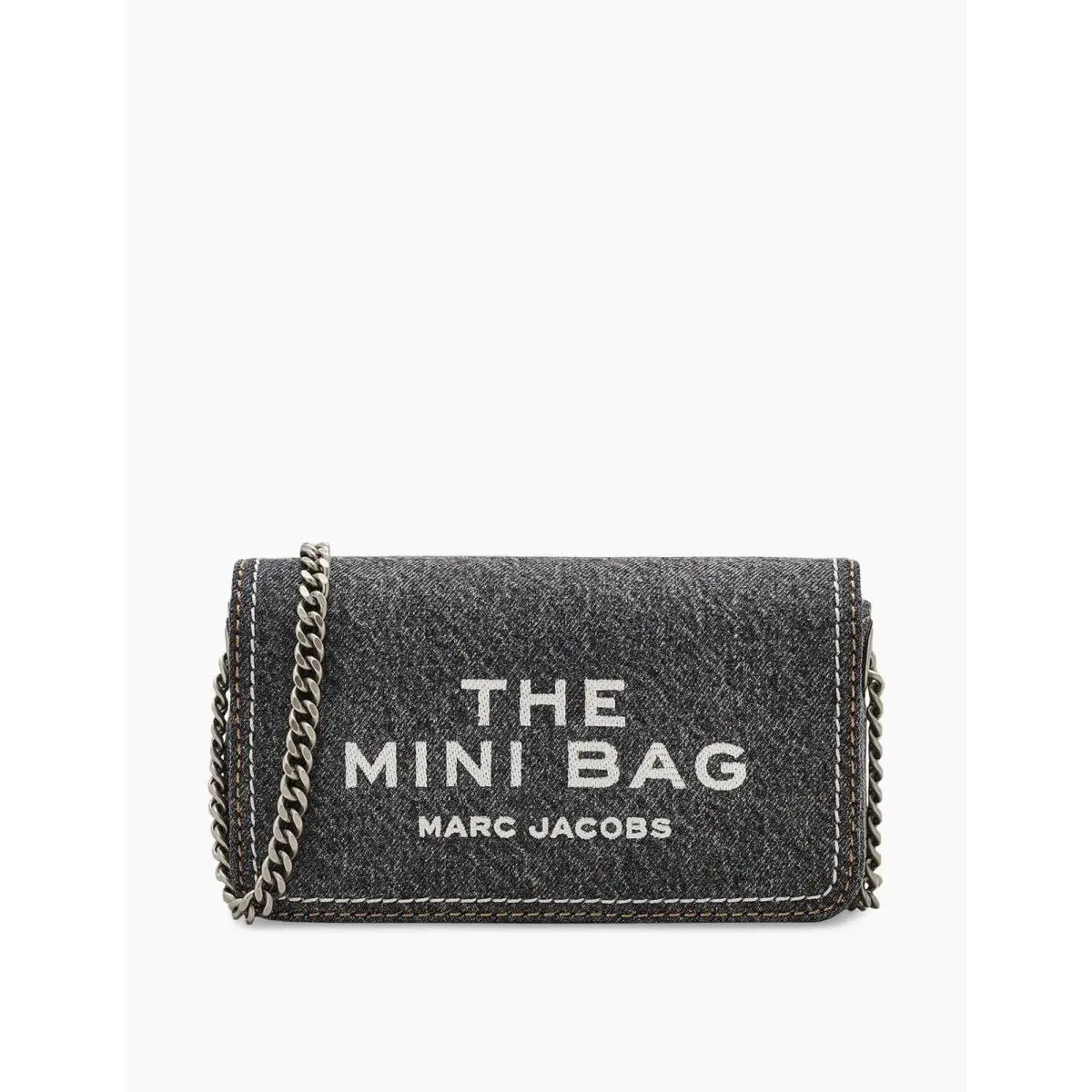 Marc Jacobs Women`s The Denim Chain Mini Bag Black Wash