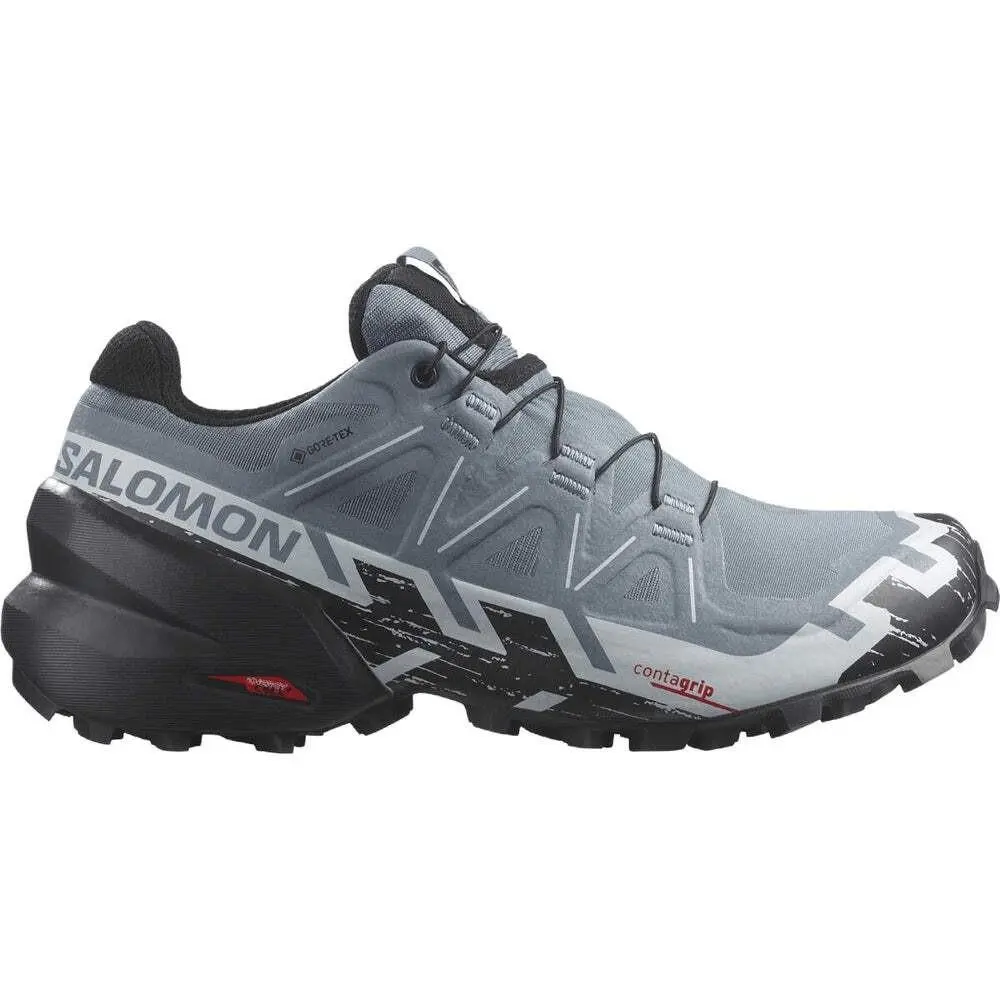 Salomon Speedcross 6 Women`s Gtx Trail Running Shoe Flint Stone/black/heather N - Flint Stone/Black/Heather