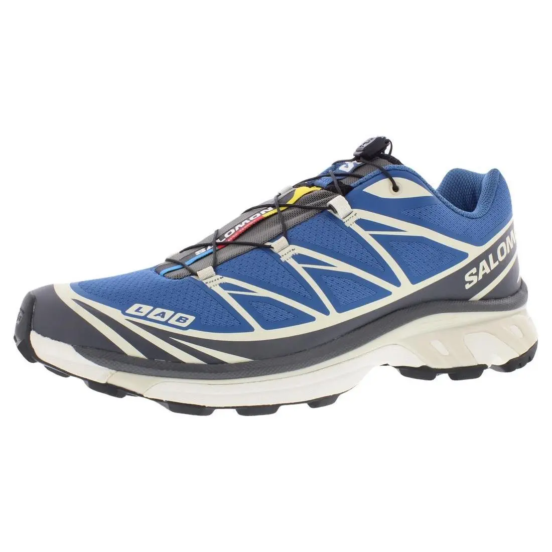 Salomon shoes - Dark Blue/Almond Milk/Asphalt, Main: Blue 0