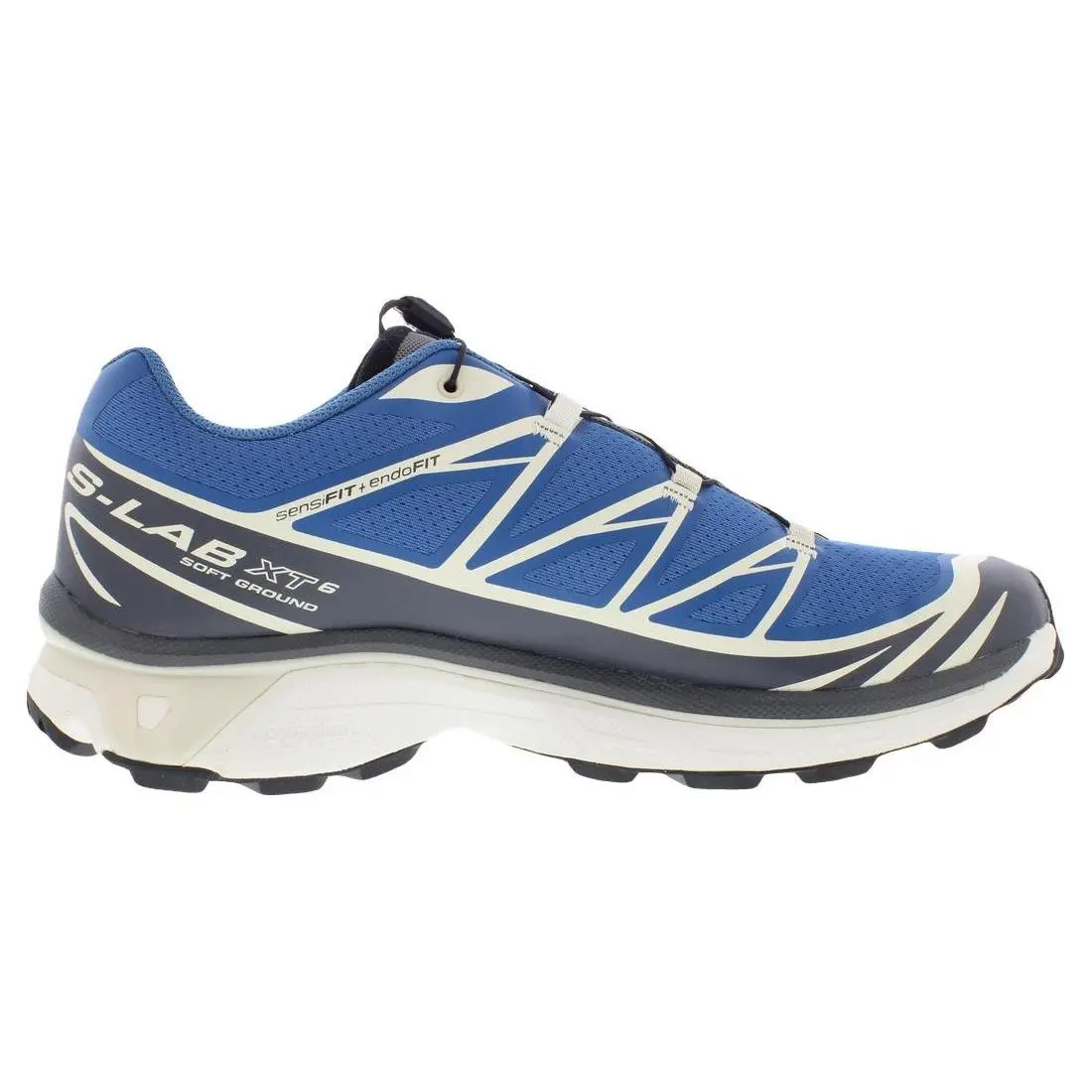 Salomon shoes - Dark Blue/Almond Milk/Asphalt, Main: Blue 5