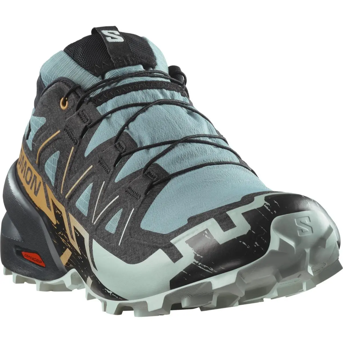 Salomon shoes - Salomon Speedcross 6 - Speedcross - L47880000 - Trooper / Black 11