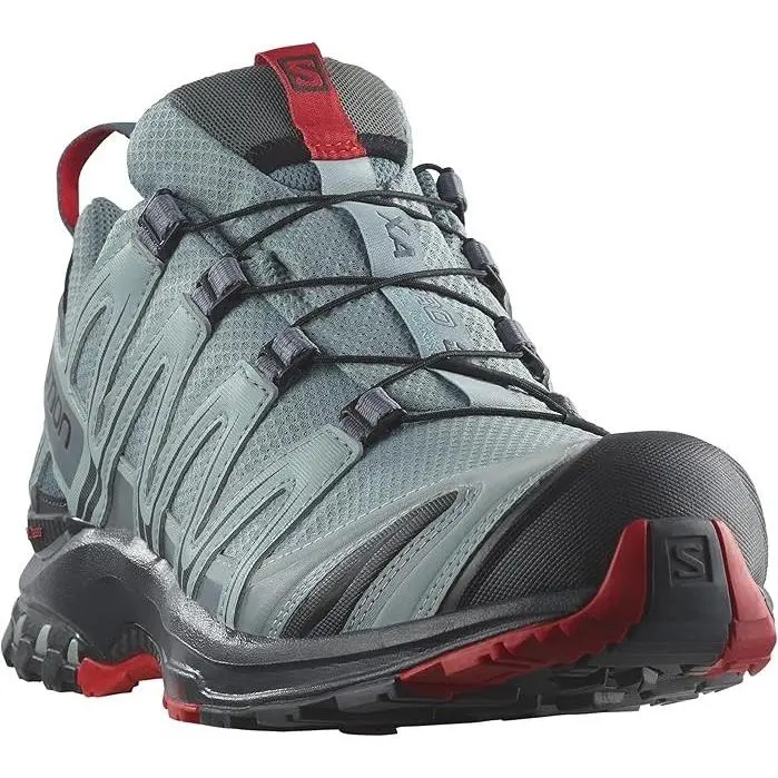 Salomon shoes - Lead/Black/Barbados Cherry 1