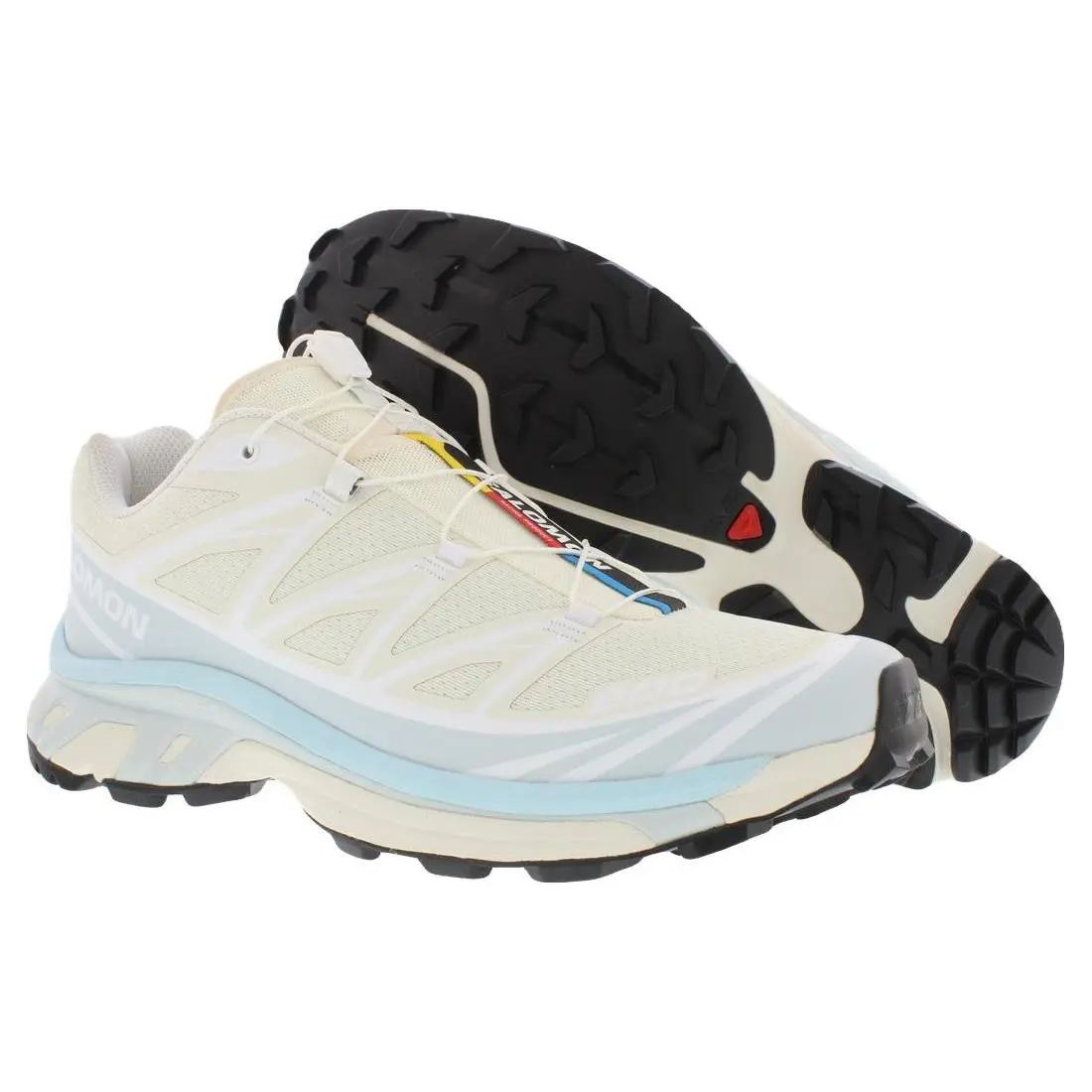 Salomon XT-6 Unisex Shoes Size 10 Color: Vanilla Ice/ballad Blue/iced Aqua