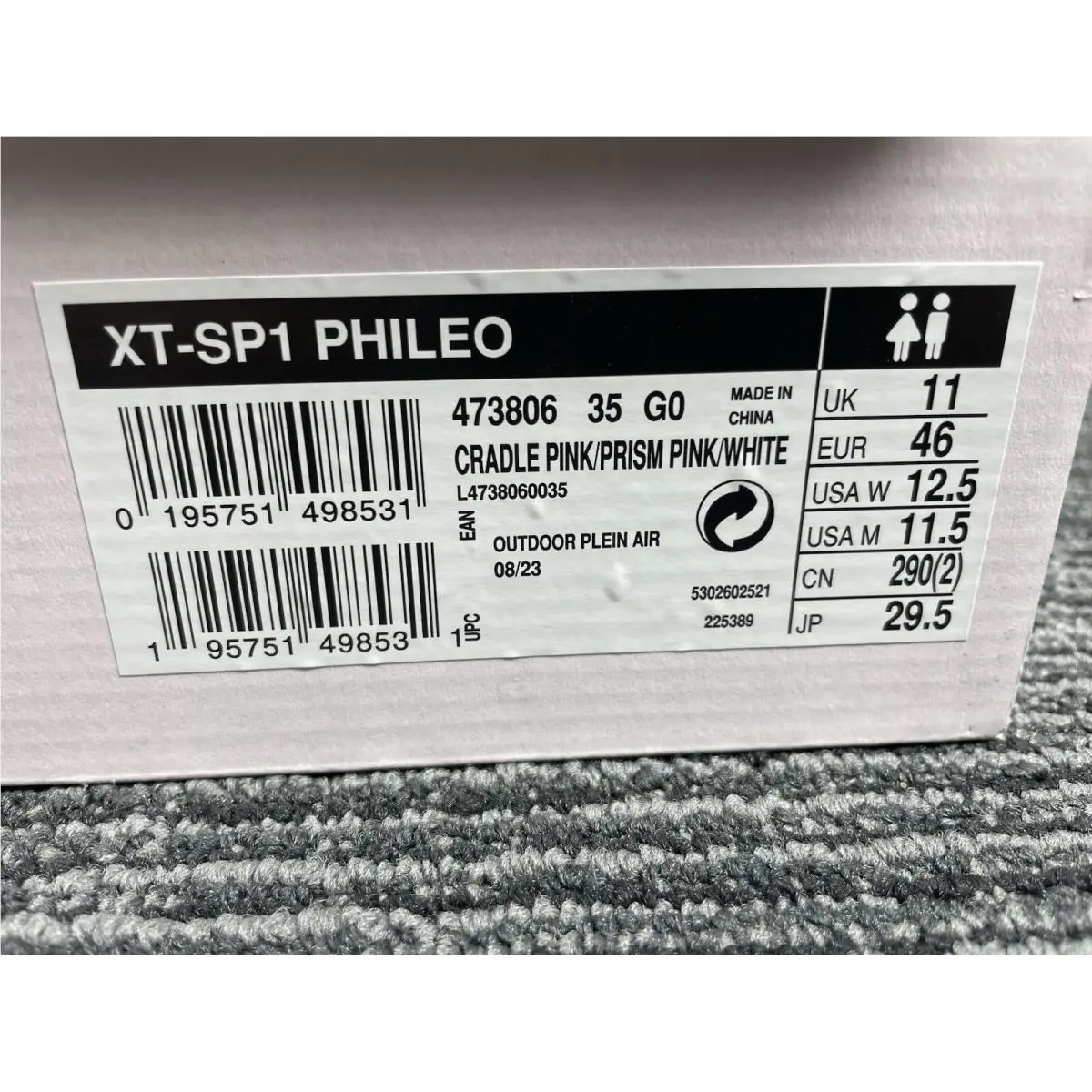 Salomon shoes - Salomon Phileo XT-SP1 - Phileo - Pink 12