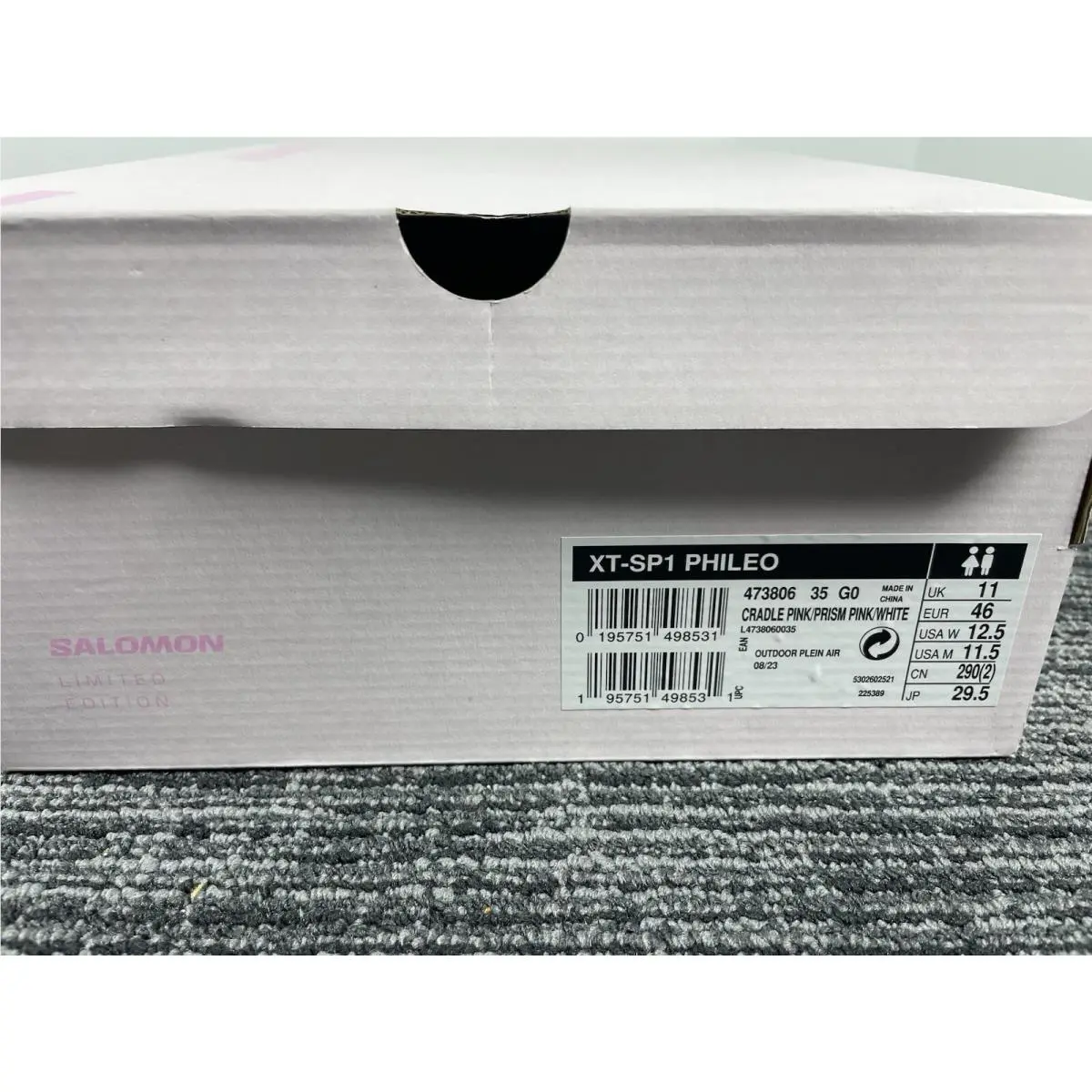 Salomon shoes - Salomon Phileo XT-SP1 - Phileo - Pink 13