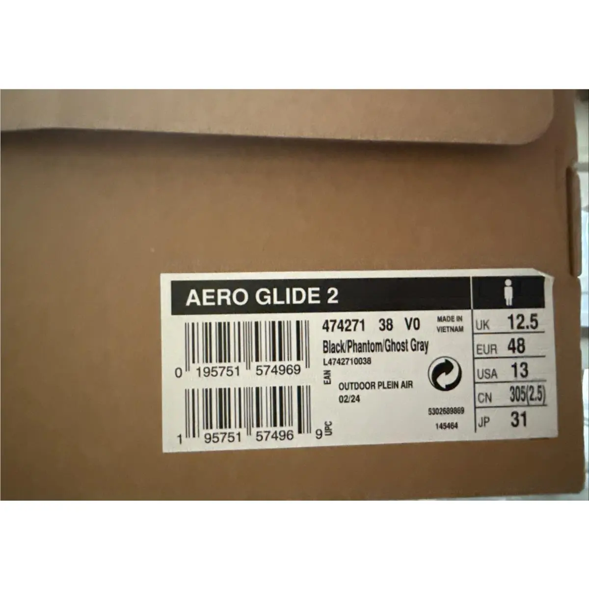 Salomon shoes - Salomon Aero Glide - Aero Glide - Black (UPC: 0195751574969) 4