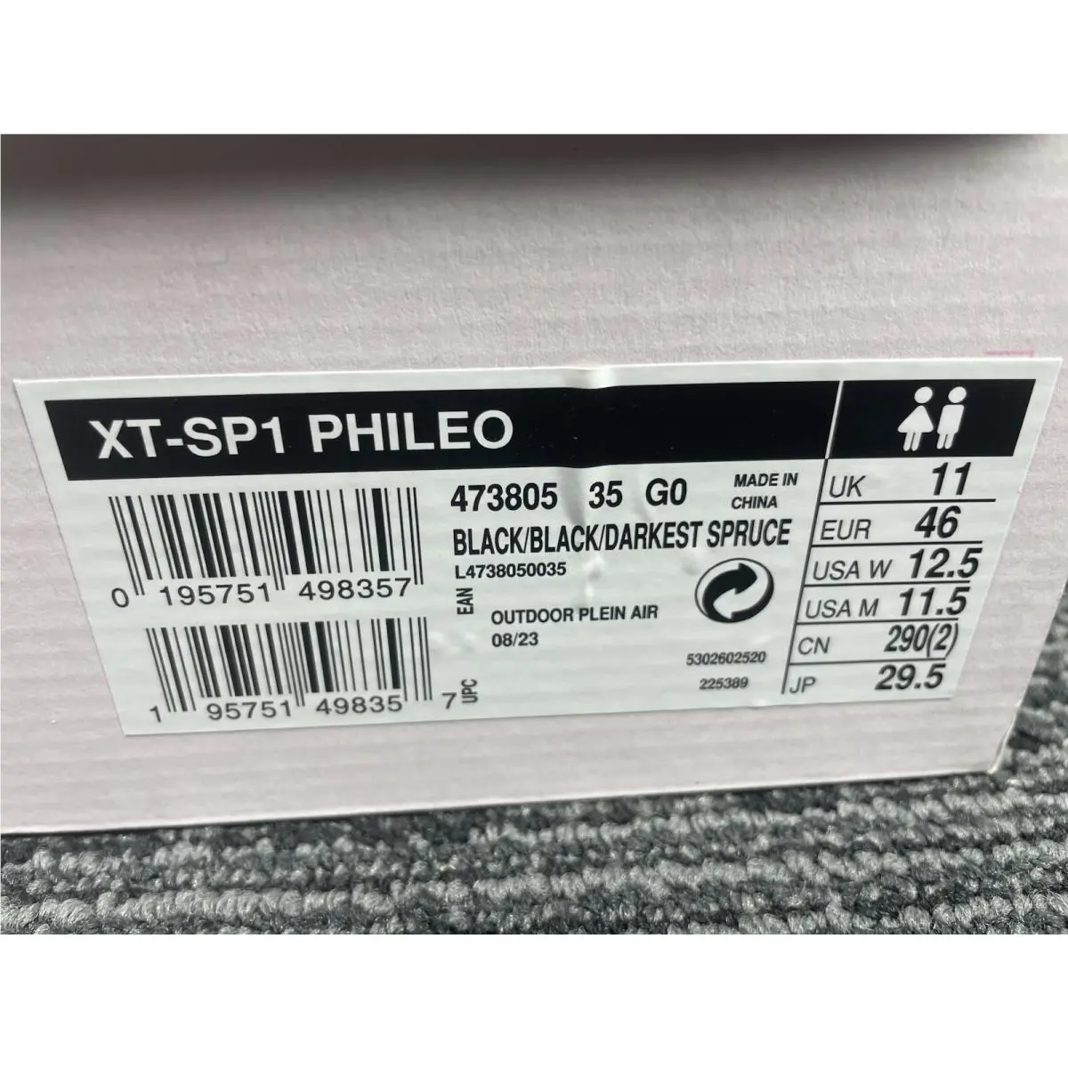 Salomon shoes - Salomon Phileo XT-SP1 - Phileo - Black 14
