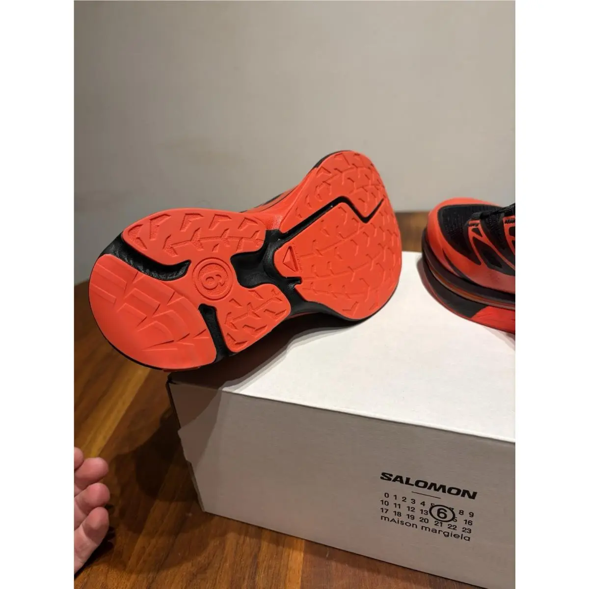 Salomon shoes - Salomon XT-MM6 Maison Margiela - Maison Margiela - Red 8