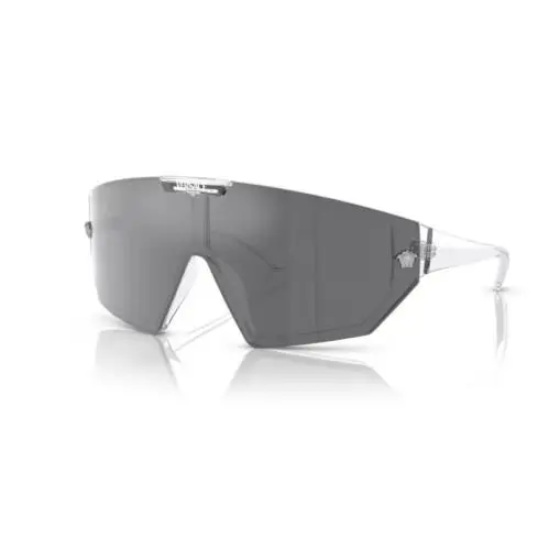 Versace 0VE4461 148/6V Crystal/grey Mirror Black/mirror Blue 47mm Men Sunglasses