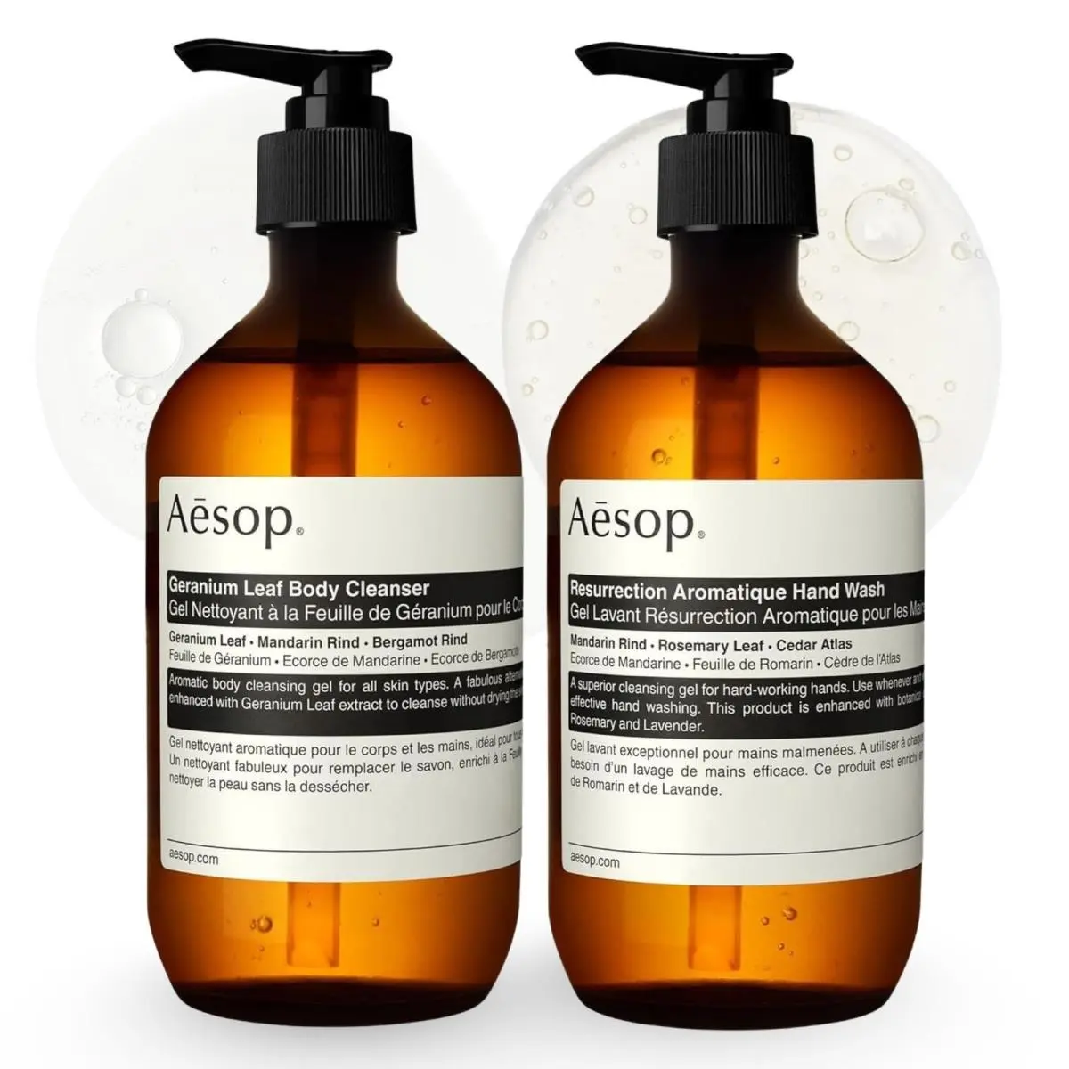Resurrection Aromatique Hand Soap Geranium Leaf Body Wash Paraben by Aesop