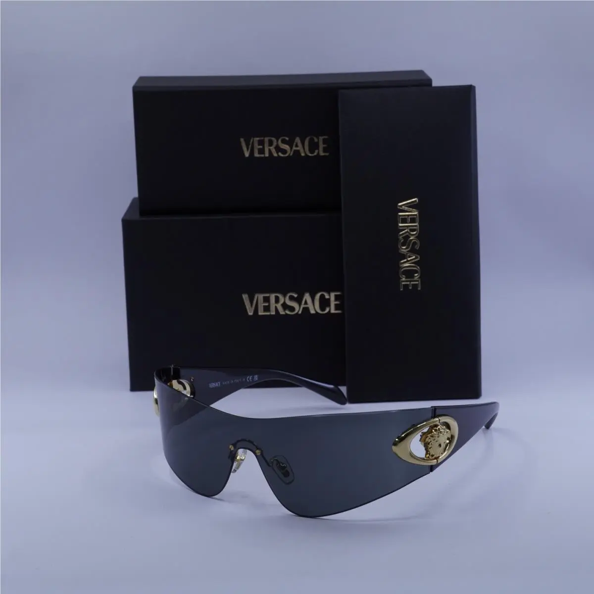 Versace VE2280 1002/87 Black/dark Grey 142-0-125 Sunglasses