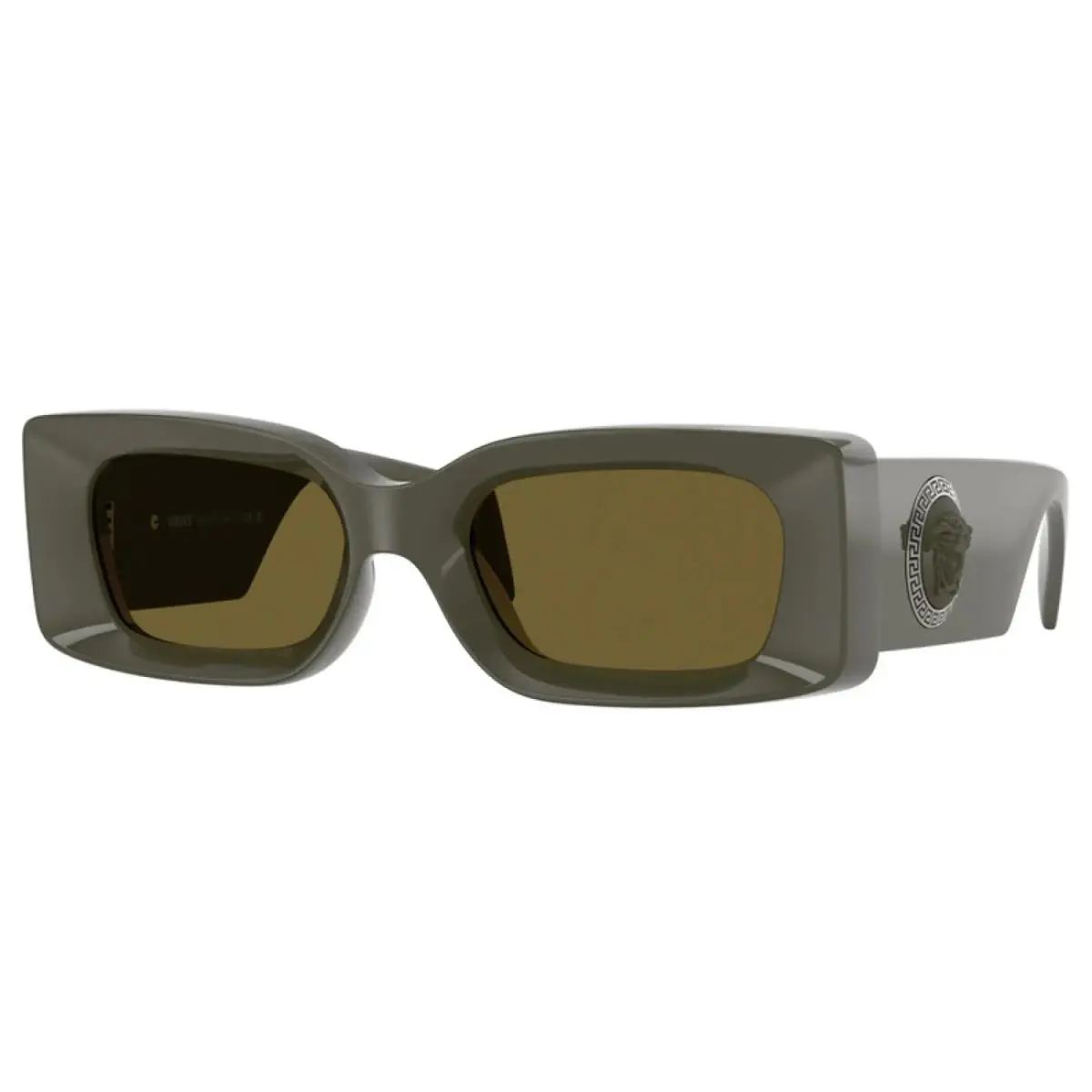 Versace VE4474U 549173 Rectangle Olive/brown 52 mm Unisex Sunglasses Frame