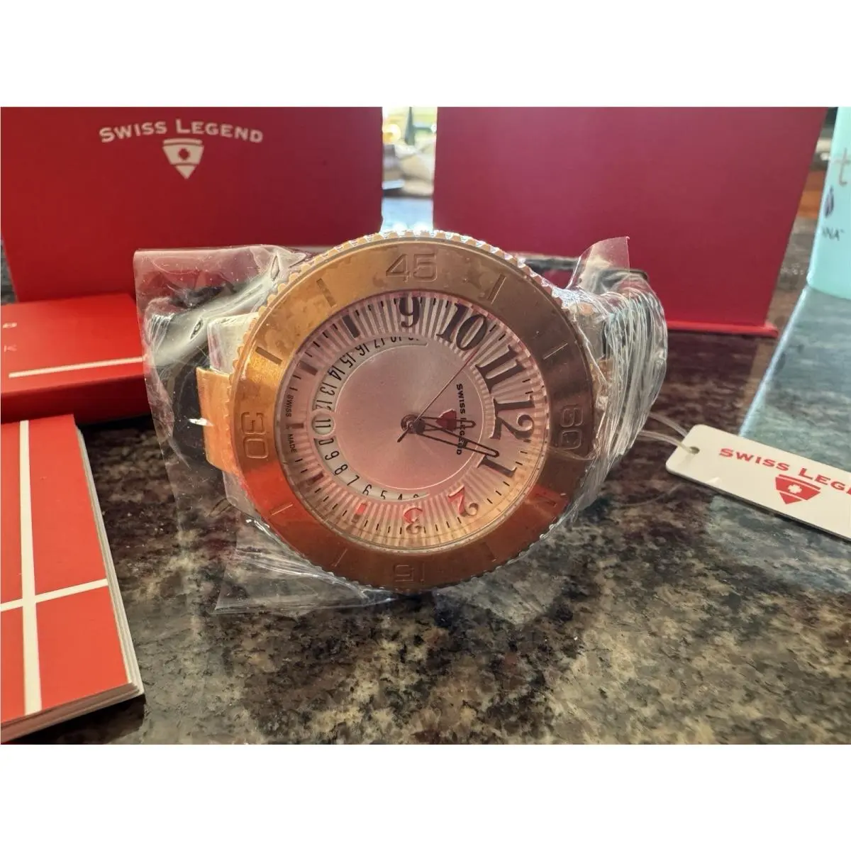 SL-11315SM Rose Gold Diver Watch – Tag by Swiss Legend