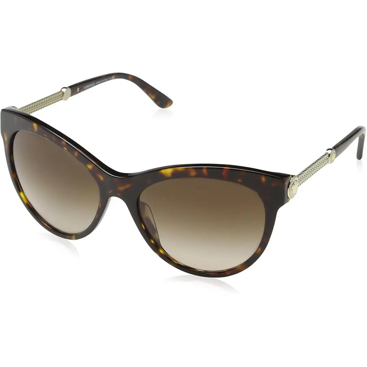 Sunglasses VE4292 108/13 57mm Havana / Brown Gradient Lens by Versace