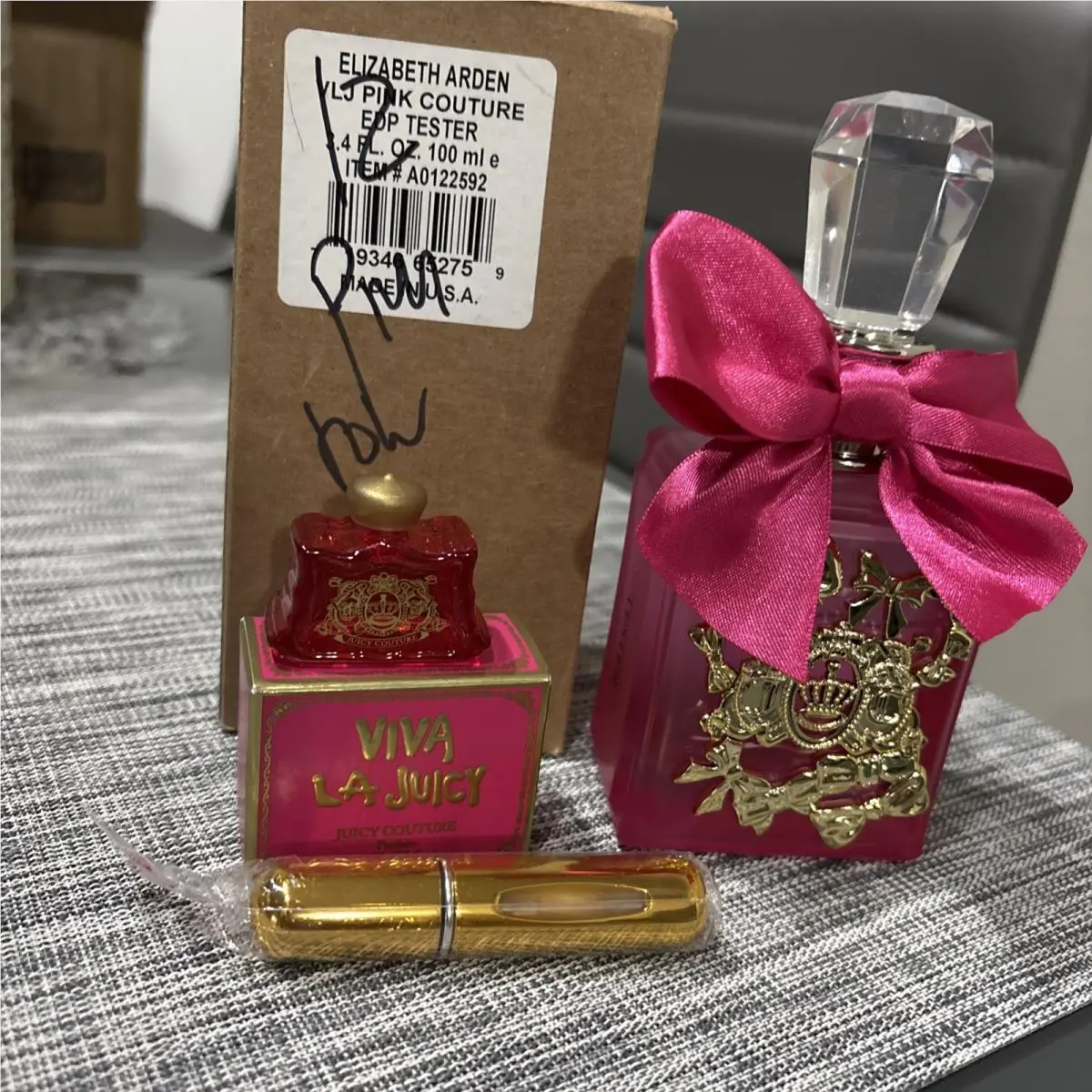 Viva la Juicy Pink Couture by Juicy Couture Edp 3.4 oz Women Bonus