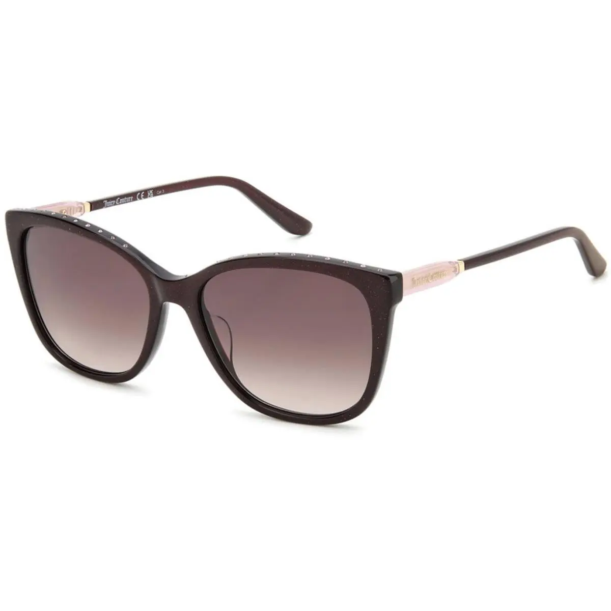 JU 635 /g/s Glha Ha Brown Shaded Size 57 Sunglasses by Juicy Couture