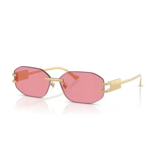 Versace 0VE2274 100284 Gold/pink 58mm Women`s Sunglasses