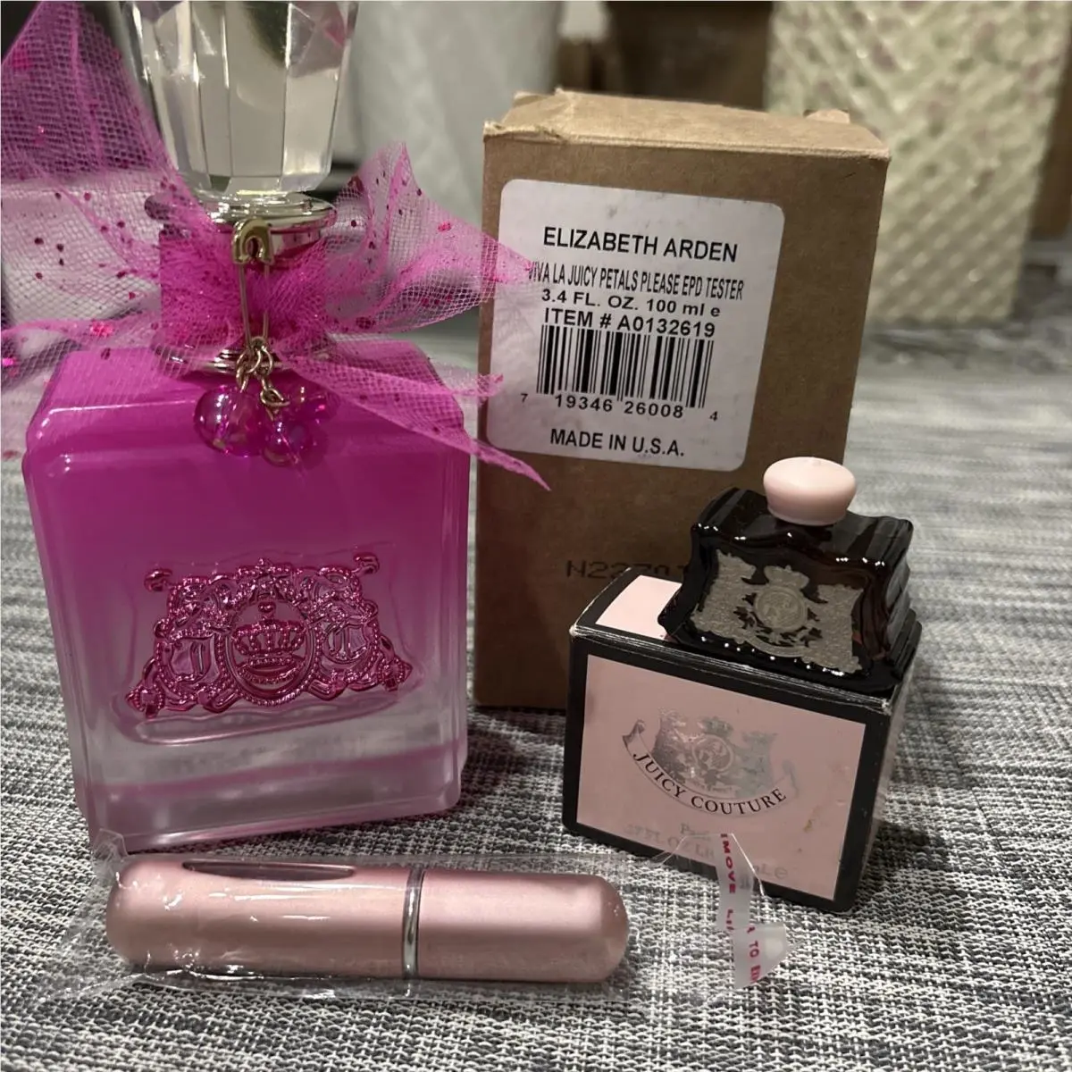 Viva LA Juicy Petals Please by Juicy Couture Edp 3.4 oz Bonus