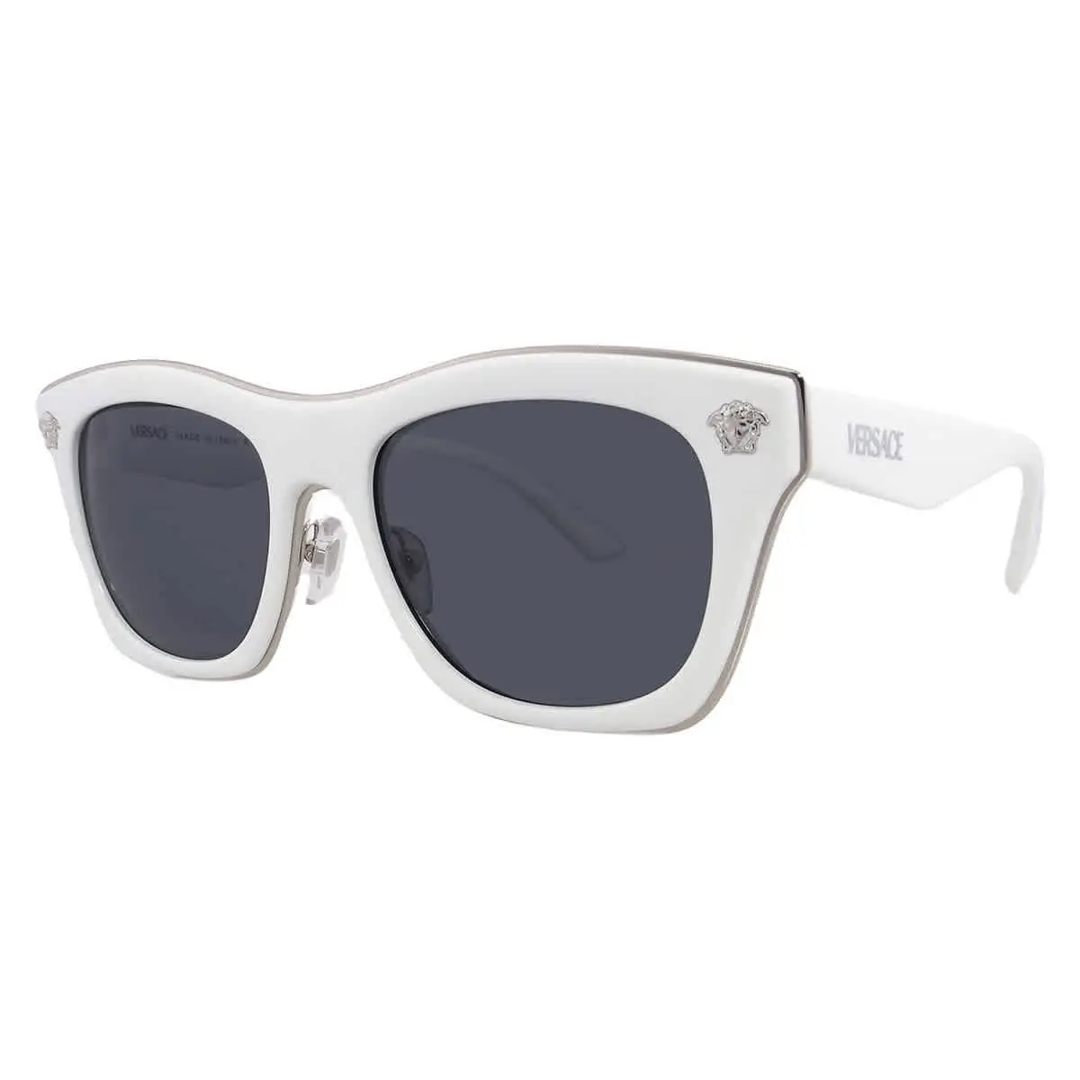 Dark Grey Square Men`s Sunglasses VE2272 314/87 53 VE2272 314/87 53 by Versace