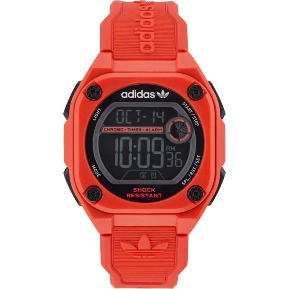 Multicolor Rubber Sport Watch by Adidas