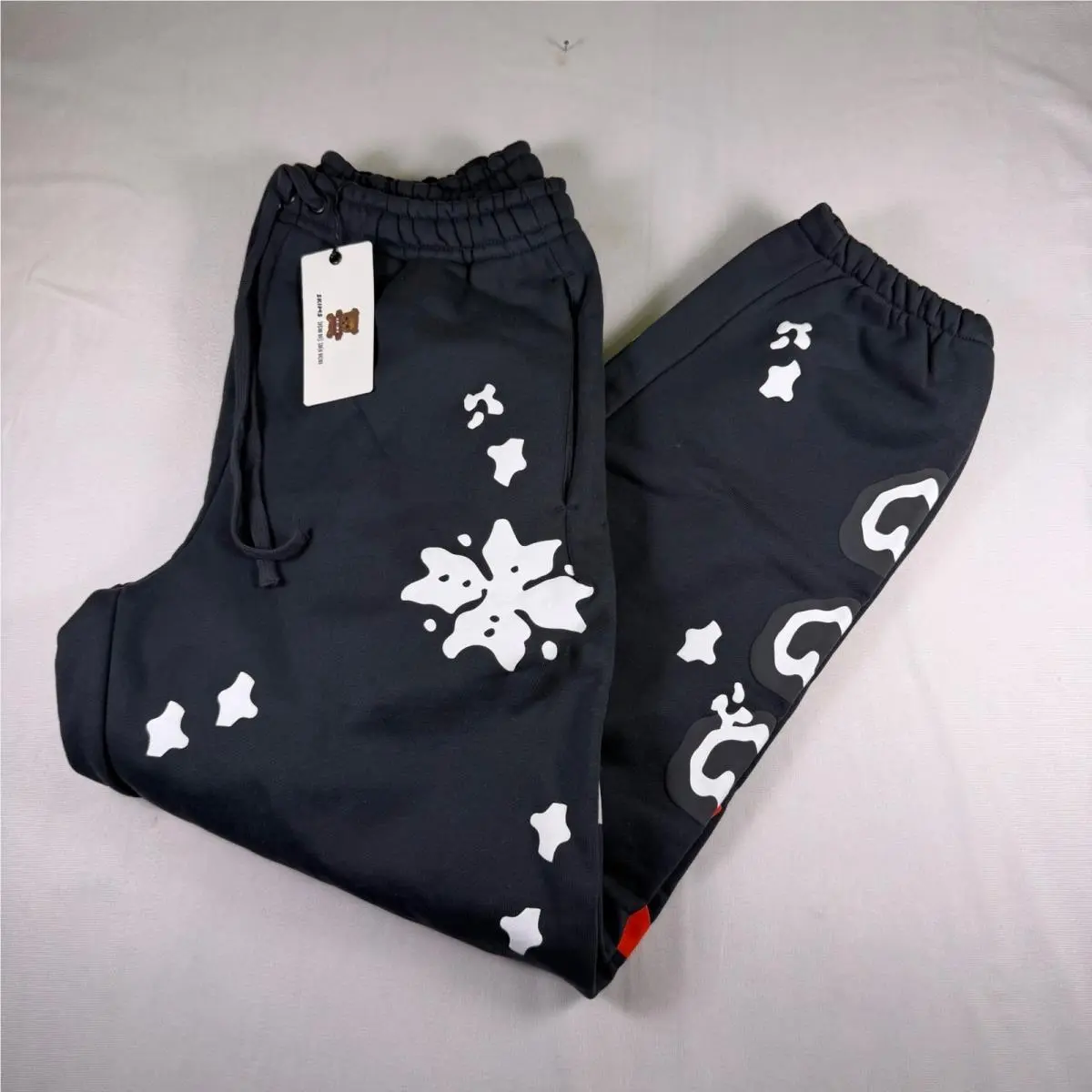 Skims x Cpfm Heavy Fleece Jogger Onyx Dove Print Size Small JO-JOG-10821M