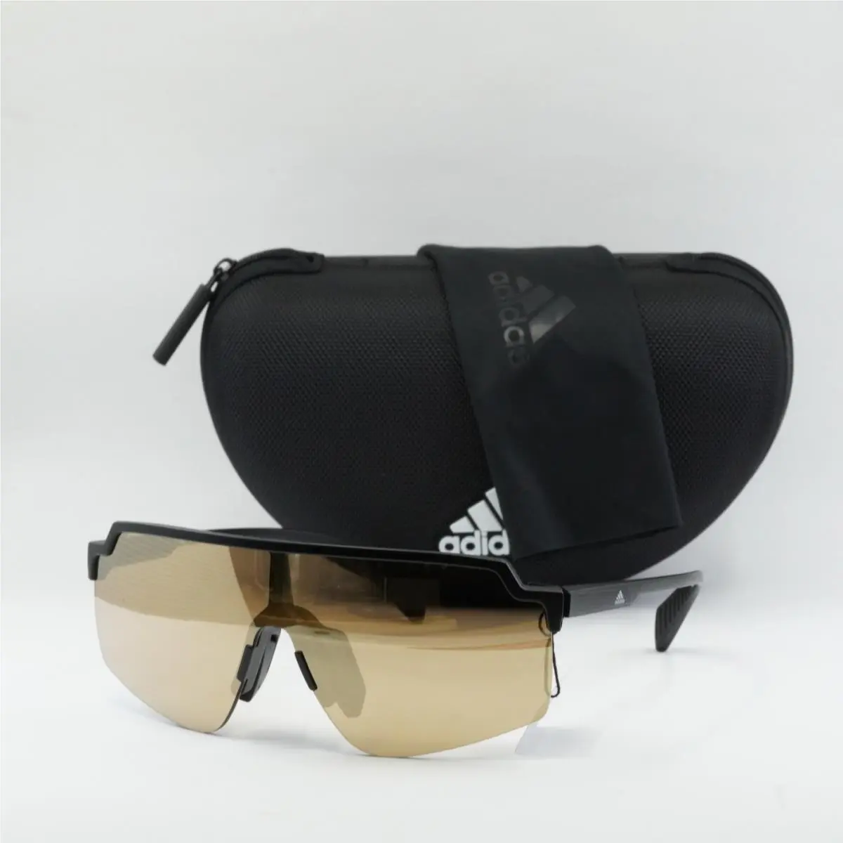 Adidas SP0018 01G Black/mirrored Brown 99-1-145 Sunglasses