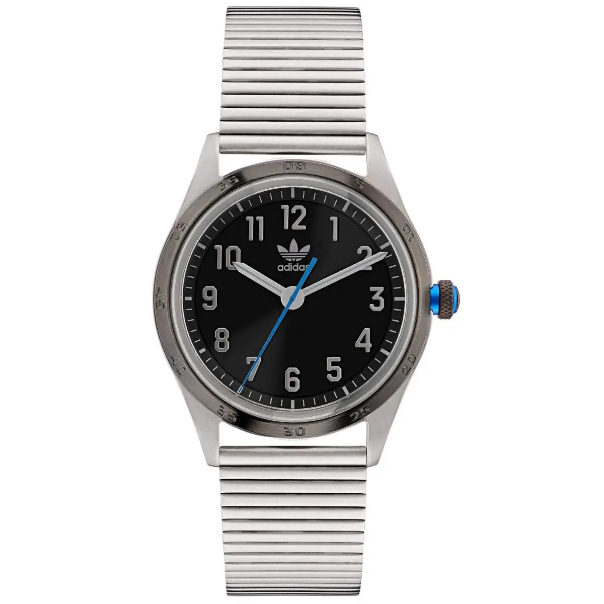 Adidas Men`s Originals Style Code Four Black Dial Watch - AOSY22524