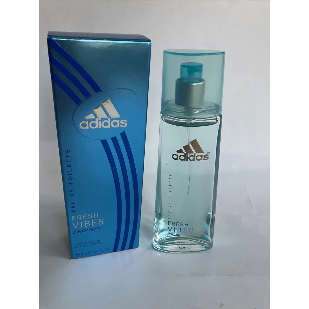 Adidas Fresh Vibes 1.7oz Edtspray For Women Rare No Cello