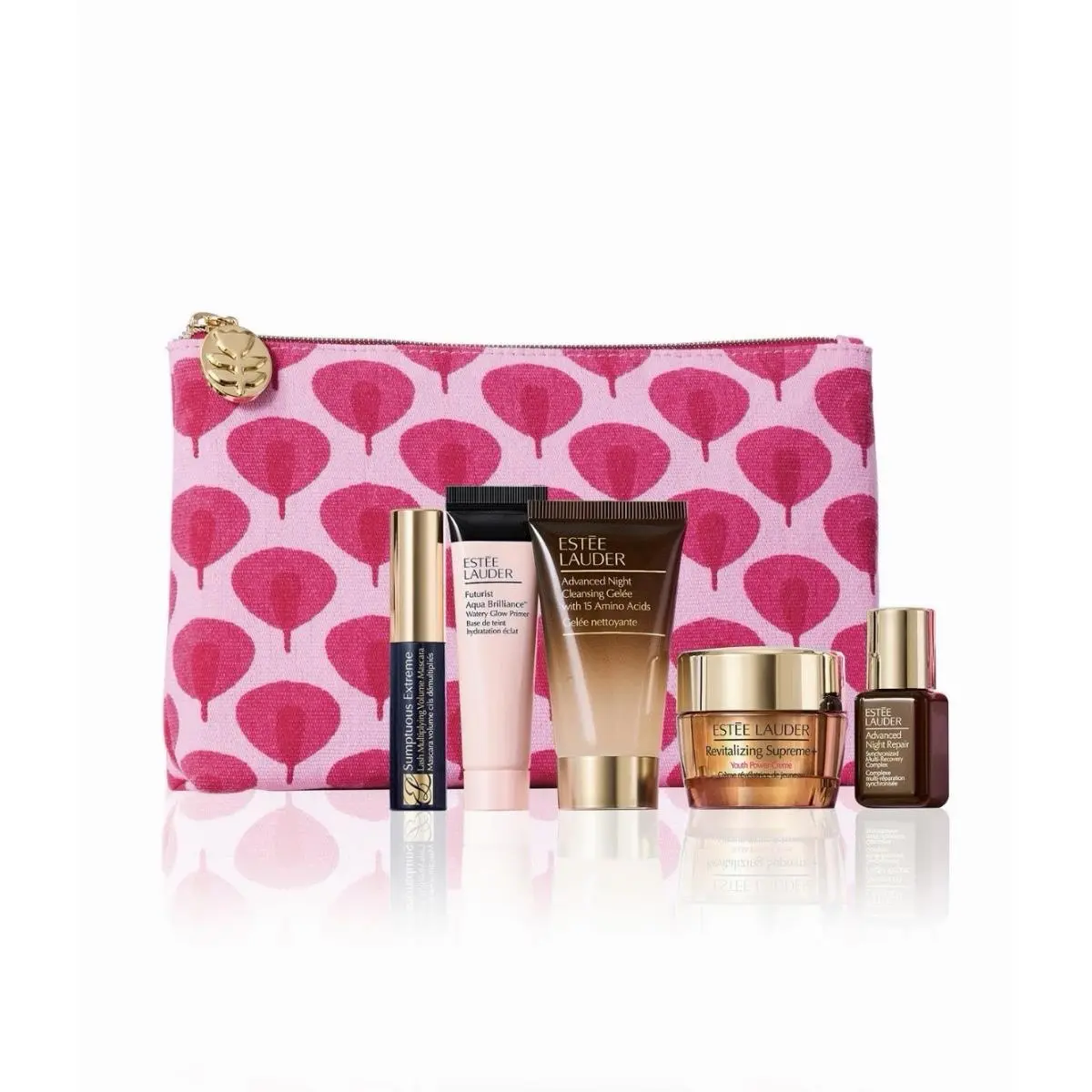 Estee Lauder 6 Pc Gift Set Cosmetic Bag