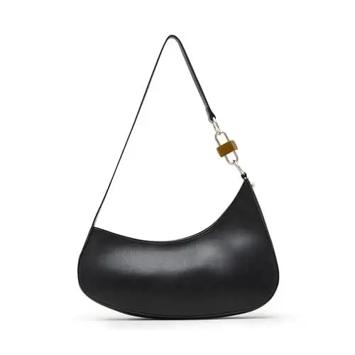 Steve Madden Luckyy Asymmetrical Shoulder Bag - Black